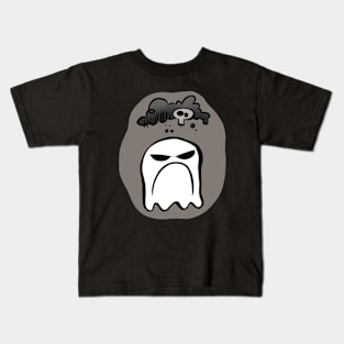 Grumpy Ghost Kids T-Shirt